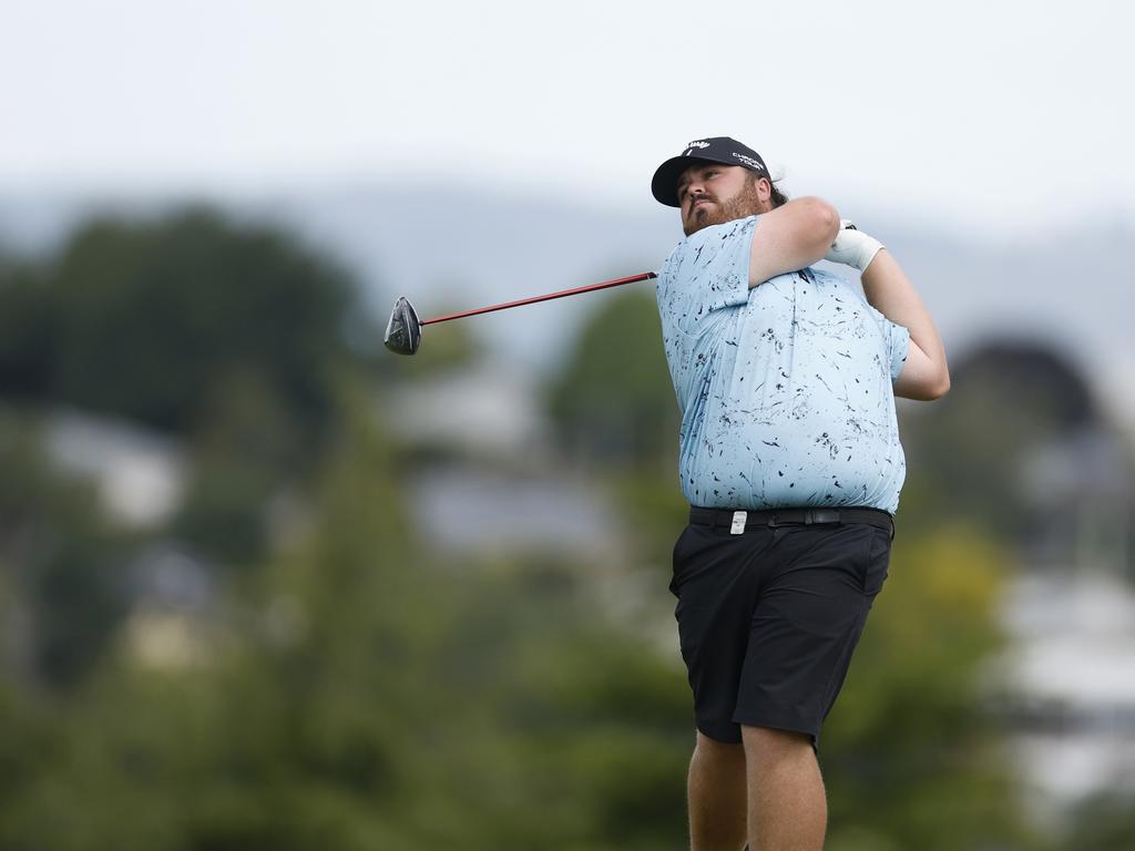 Corey Lamb played alongside Australian great Cameron Smith. Picture: Golf Australia