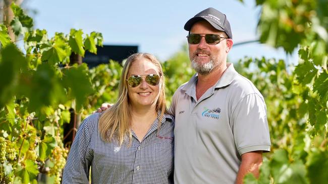 Brent and Belinda Watson, from Coffs Harbour Trike and Private Tours, will take on the Raleigh Winery near Bellingen on the NSW Mid-North Coast.