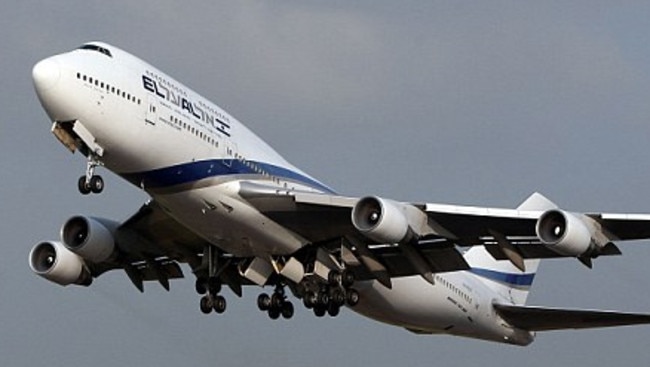 The El Al flight bound for Tel Aviv has landed safely.