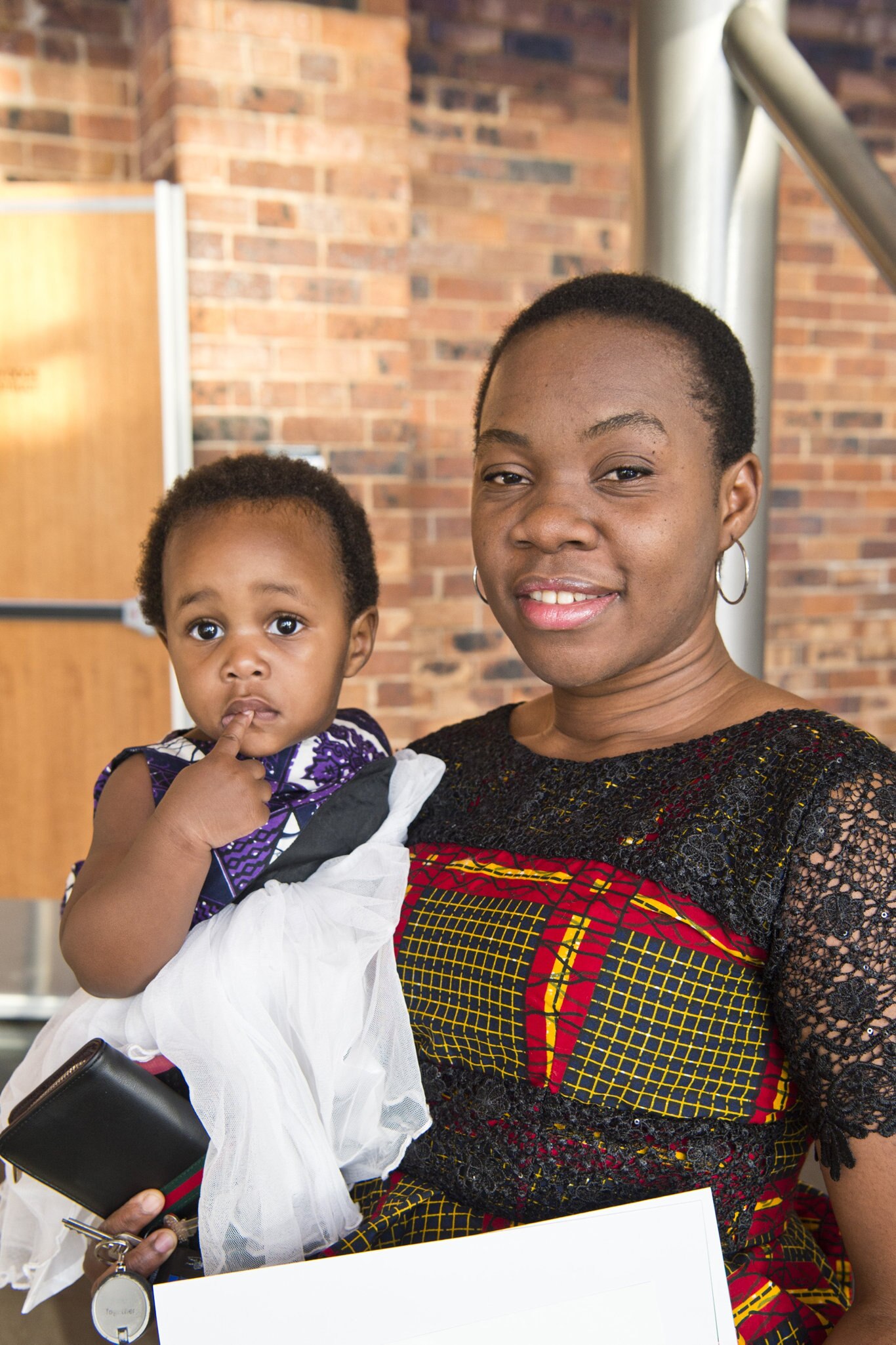 New citizen Precious Eleda with daughter Georgia Eleda at the Toowoomba Regional Council Australian Citizenship Ceremony at The Annex, Friday, October 18, 2019. Picture: Kevin Farmer