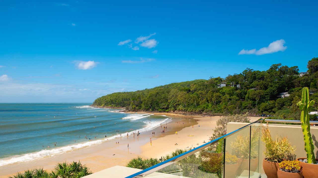 Noosa council will have the highest median house price in Queensland at $2.724 come 2030 given current growth rates. Prices these past two years have been astounding including the sale of this beachfront apartment for $14m by Tom Offermann Real Estate.