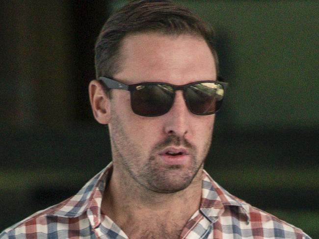 BRISBANE, AUSTRALIA - NewsWire Photos - MAY 24, 2024: Daniel John Jeffs exits Brisbane Mags after a bail hearing for high range drink driving. Picture: NewsWire / Glenn Campbell