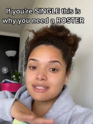 There's even advice on why to have a roster. Picture:TikTok/ heyitsmekmac