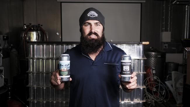 4 Brothers Brewing managing director Adrian Cubit said his business was down almost 70 per cent and would take months to recover.