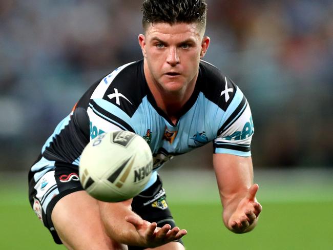 Cronulla Sharks half Chad Townsend.