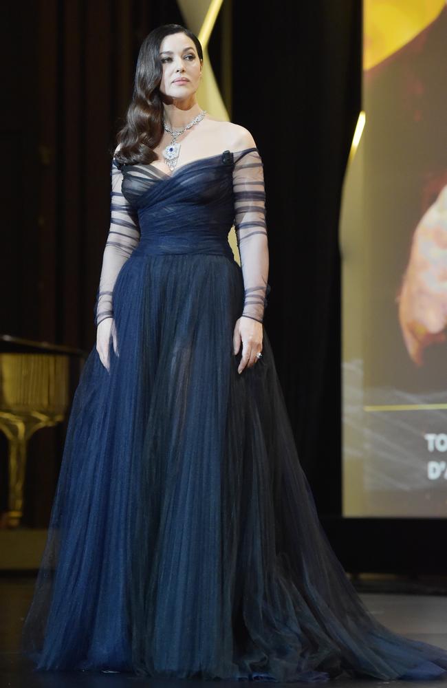 Mistress Of Ceremonies Monica Bellucci. Picture: Pascal Le Segretain/Getty Images