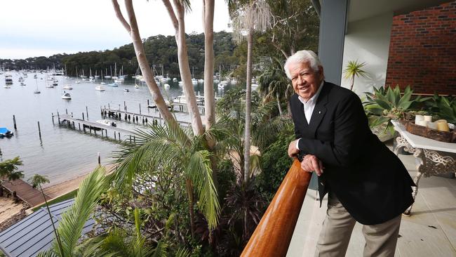 Blackmores chairman and yacht enthusiast Marcus Blackmore at his Newport home. Picture: John Feder