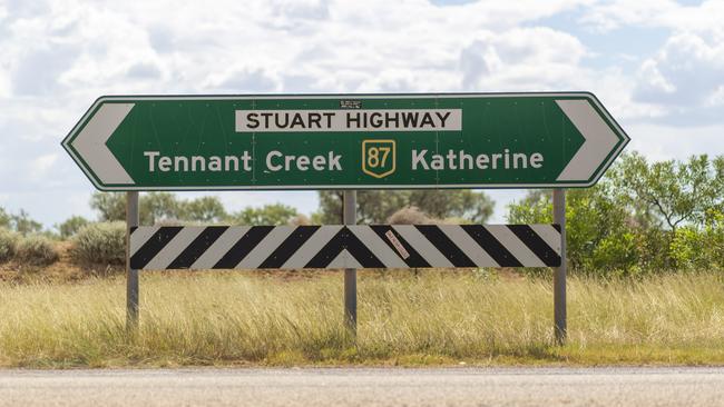 The Disability Royal Commission heard that NDIS users felt unsafe crossing major roads in Tennant Creek. Picture: Floss Adams.