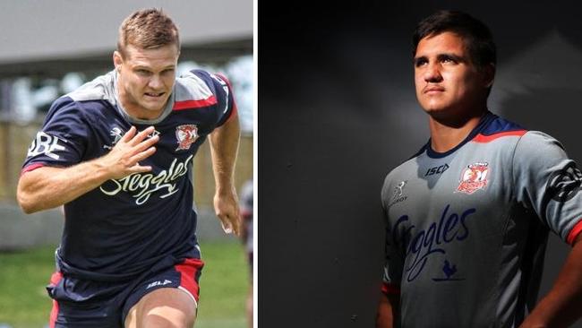 Dale Copley and Jayden Nikorima have become embroiled in the Mitchell Pearce video scandal.