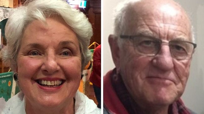 Remains identified as Carol Clay and Russell Hill were located 20 months after they vanished while camping. Picture: Supplied.