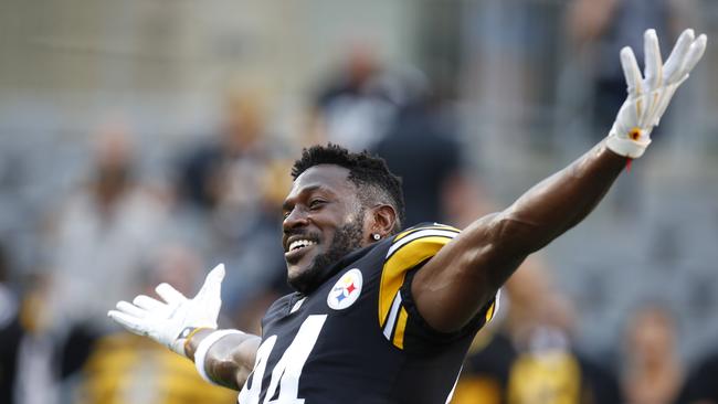 Antonio Brown #84 of the Pittsburgh Steelers. Picture: Getty Images