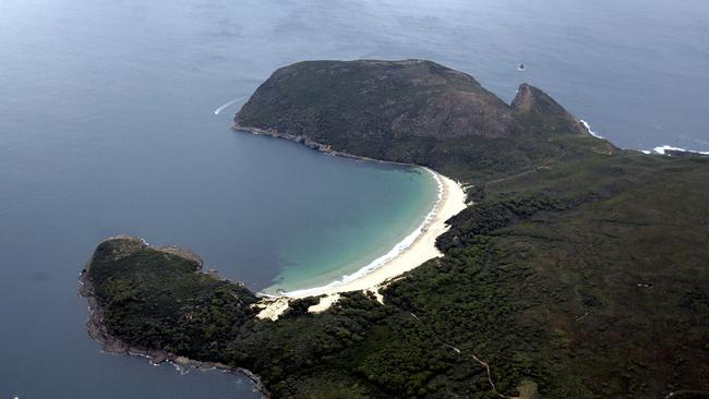 Crescent Bay beach on the Tasman Peninsula. Picture: EDDIE SAFARIK