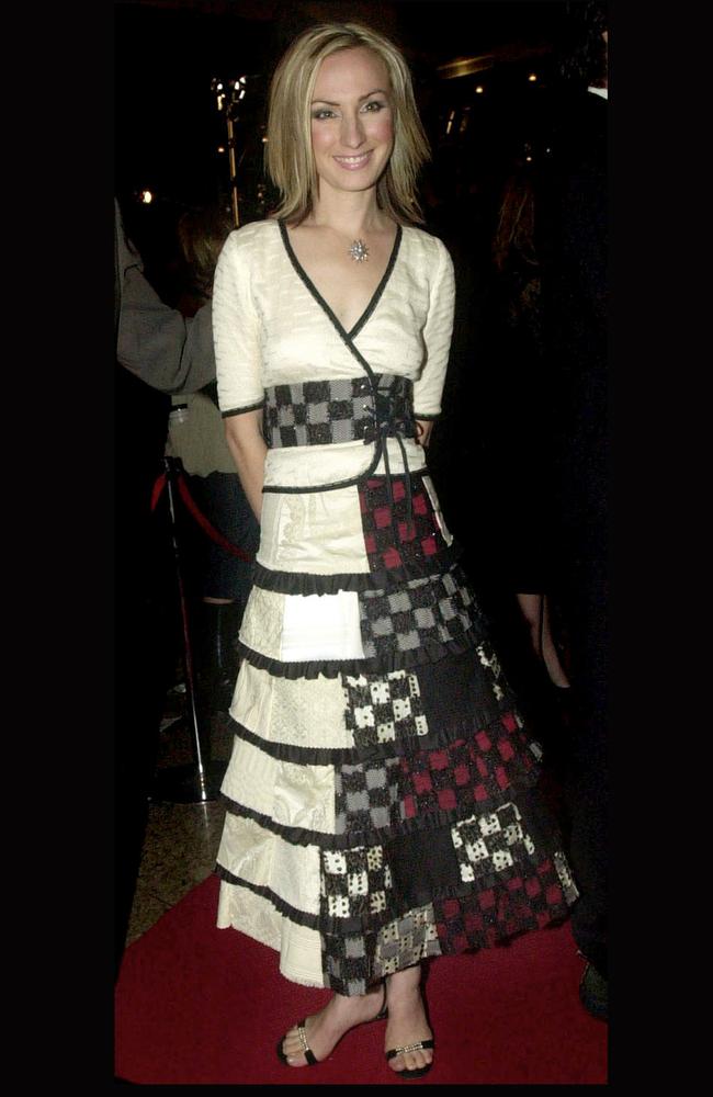 She’s won more Logies than anyone but that doesn’t mean she won the 2002 red carpet. (AAP Image/Julian Smith)