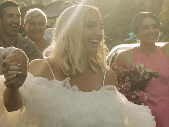 The wedding of Emma and Liam Sheppard in Mexico. Picture: Samsonova