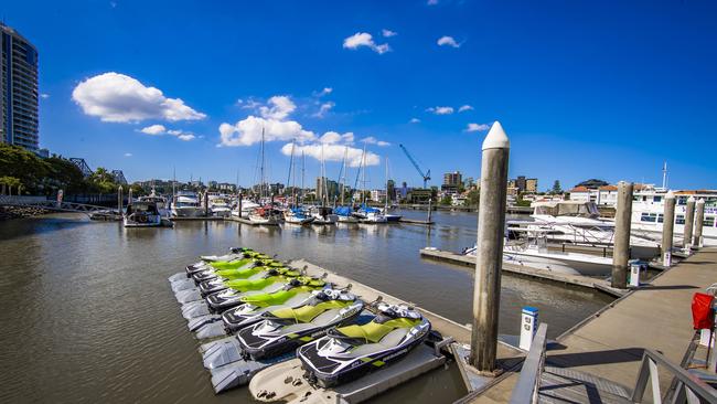 More than 20 commercial boat operators were ordered last year to leave Dockside Marina. Picture: Nigel Hallett