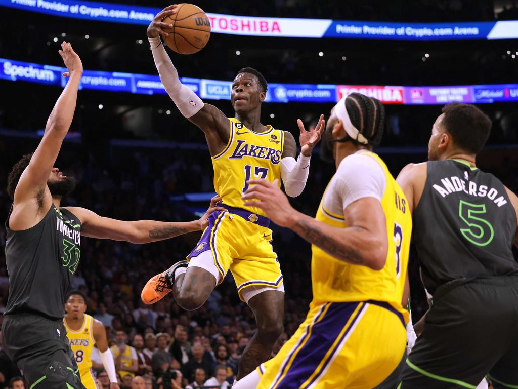 Dennis Schroder #17 of the Los Angeles Lakers will be one of Germany’s star players at this year’s FIBA World Cup. Photo: Harry How / Getty Images