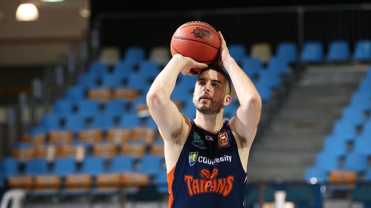 Cairns Taipans player Mirko Djeric. Picture: Brendan Radke