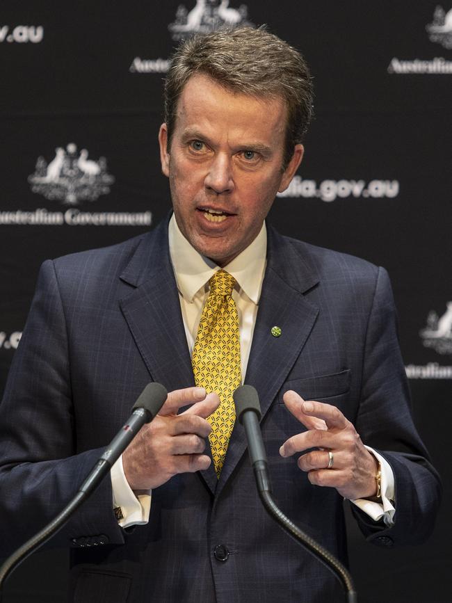 Minister for Education Dan Tehan. Picture: Gary Ramage