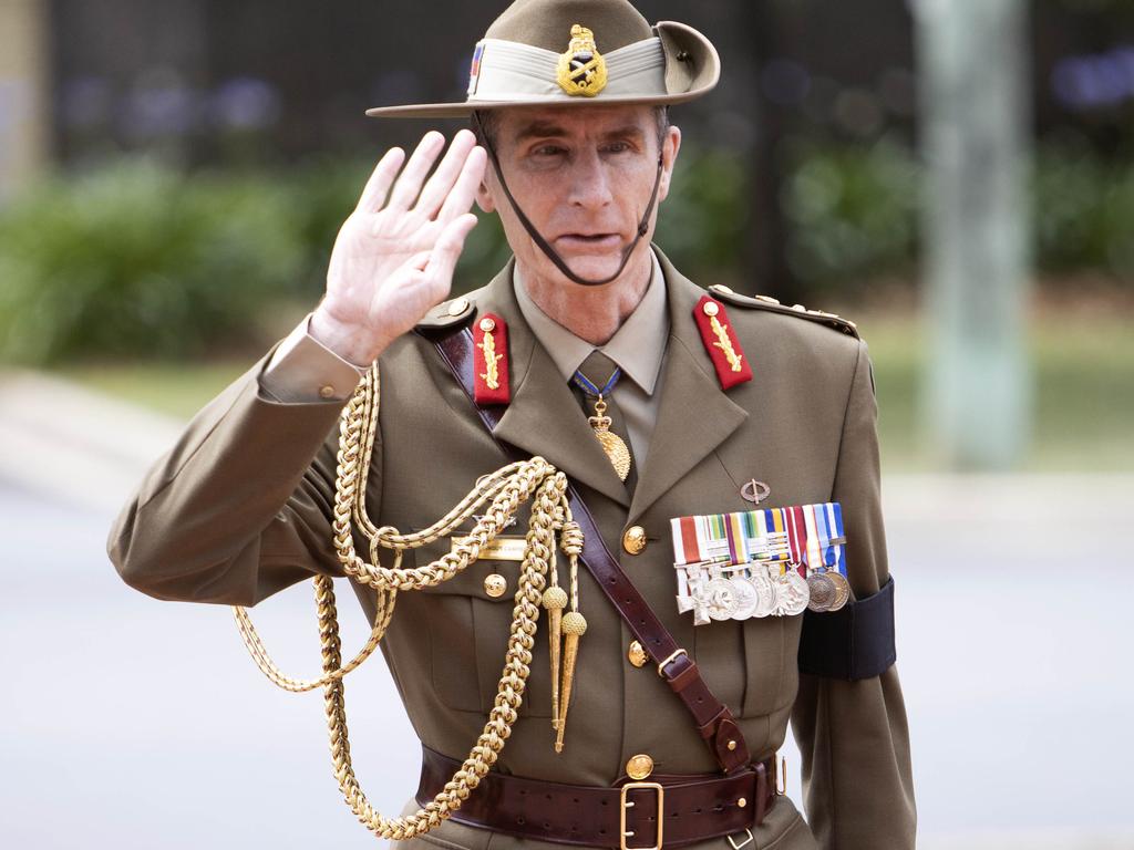 Defence Force chief General Angus Campbell was heavily criticised for his handling of the citations. Picture: NCA NewsWire / Gary Ramage