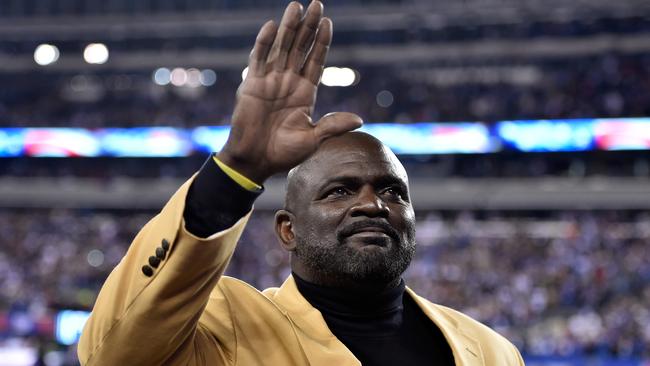 NFL great Lawrence Taylor was arrested for sex offender violations. Picture: Al Bello/Getty Images