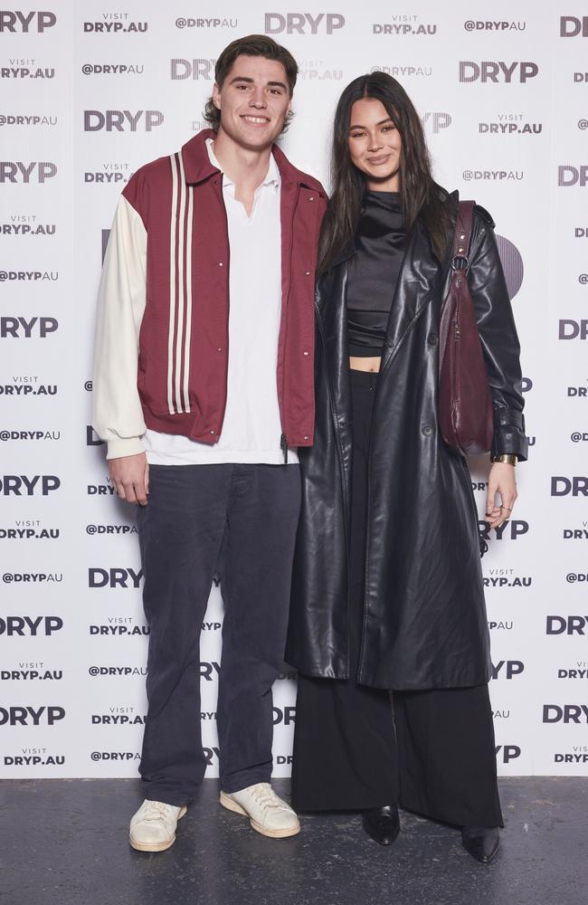 Sam Durham and Paris Bishop among footy couple’s at fashion label ...