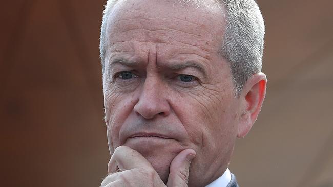 Opposition Leader Bill Shorten , in Canberra. Picture Kym Smith