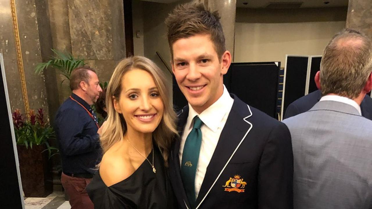 Bonnie Paine - istri pemain kriket, Tim - memecah keheningan setelah suaminya mengundurkan diri sebagai kapten kriket Australia.  Foto: Instagram