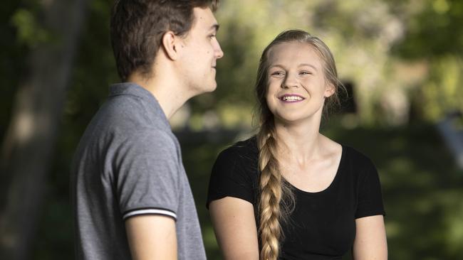 Sarah Fowler suffers chronic pain but her brother Richard does not. Picture: Gary Ramage