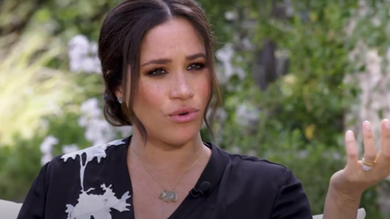 Meghan will reportedly open up about her mental health struggles in the interview. Picture: CBS