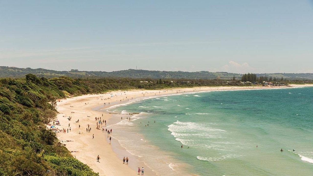 The tourist haven of Byron Bay. Picture: Supplied/Byron Bay tourism