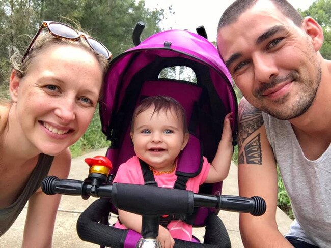 Andrew O'Dwyer with his family.