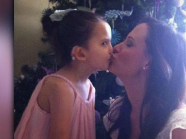 Belinda Yoon with her daughter Amber, who suffers from a heart defect. Picture: 9News