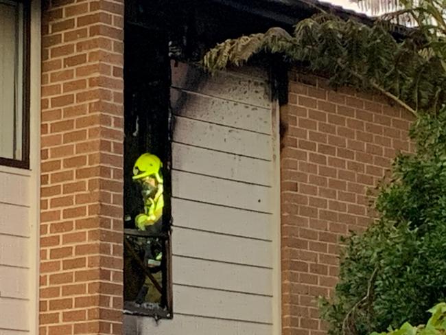 FIRE SOURCE: Fire and Rescue Inspector Gary White said a fire which damaged a townhouse in Byron Bay on Monday May 24, 2021, showed the importance of residents having an escape plan.