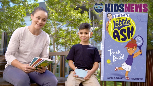 Ash Barty talks to Kids News about her Little Ash books