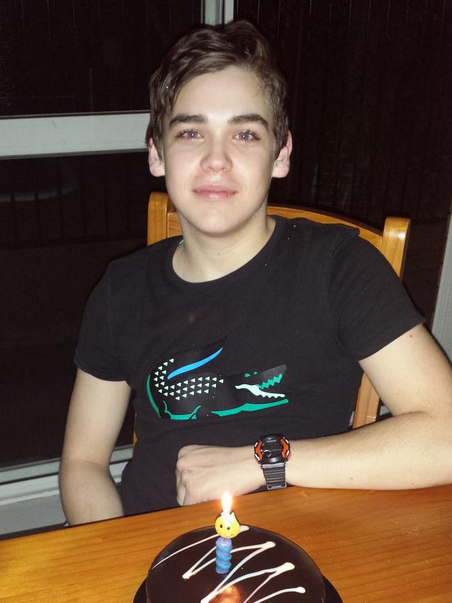 The 15-year-old was found by police with a gunshot wound to his head in April last year.