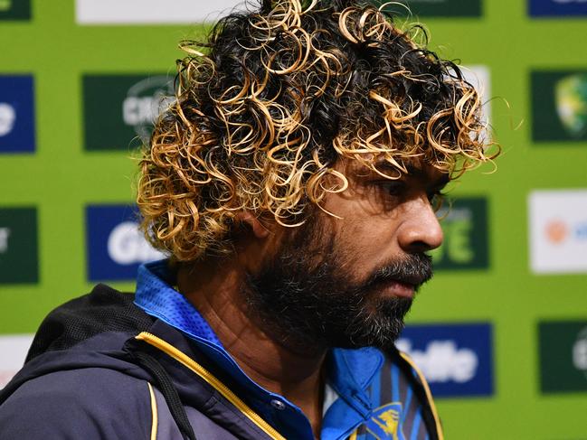 Sri Lanka Captain Lasith Malinga is seen at the Adelaide Oval, Adelaide, Saturday, October 26, 2019. The Australian Mens Team have arrived in Adelaide as they prepare for their first Gillette T20 International against Sri Lanka at Adelaide Oval on Sunday. (AAP Image/David Mariuz) NO ARCHIVING