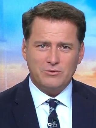 Karl Stefanovic Today host and Richard Wilkins had bad hair