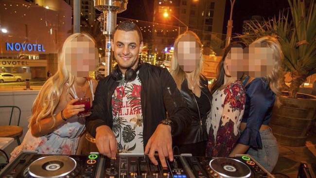 Cedric Sayah, 31, was caught concealing nearly 50 MDMA pills under his scrotum at a Tweed Heads festival in February. Pic: FACEBOOK