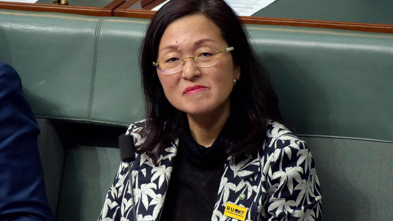 Liberal backbencher Gladys Liu is facing mounting pressure over her links to the Chinese Communist Party. Picture: Mark Graham / AFP