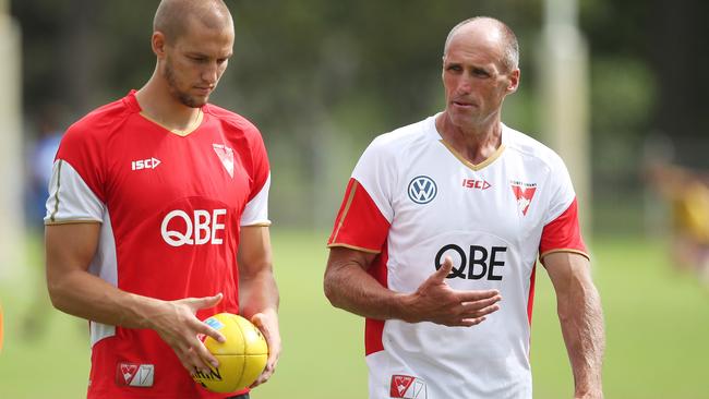 Sydney Swans and AFL legend Tony Lockett has come back to the club.