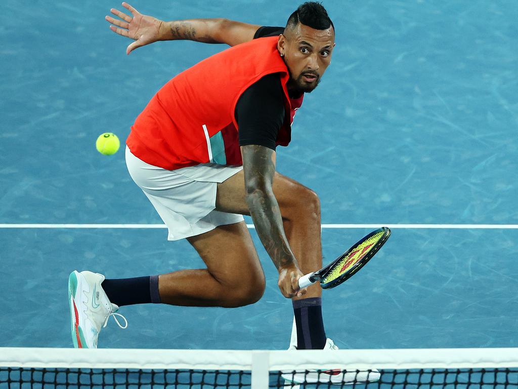 Nick Kyrgios is set to make his much-anticipated comeback from injury at the Brisbane International. Picture: Mark Stewart