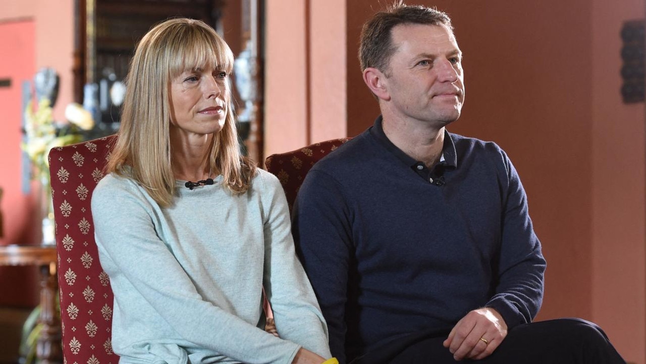 Kate and Gerry McCann. Picture: Joe Giddens / POOL / AFP