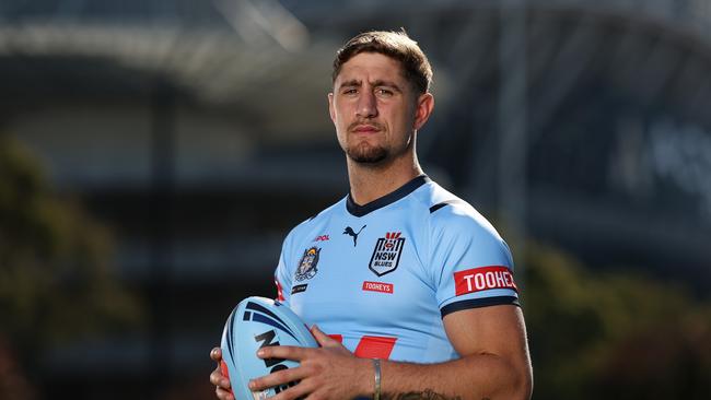 Zac Lomax of the Blues. Picture: Matt King/Getty Images