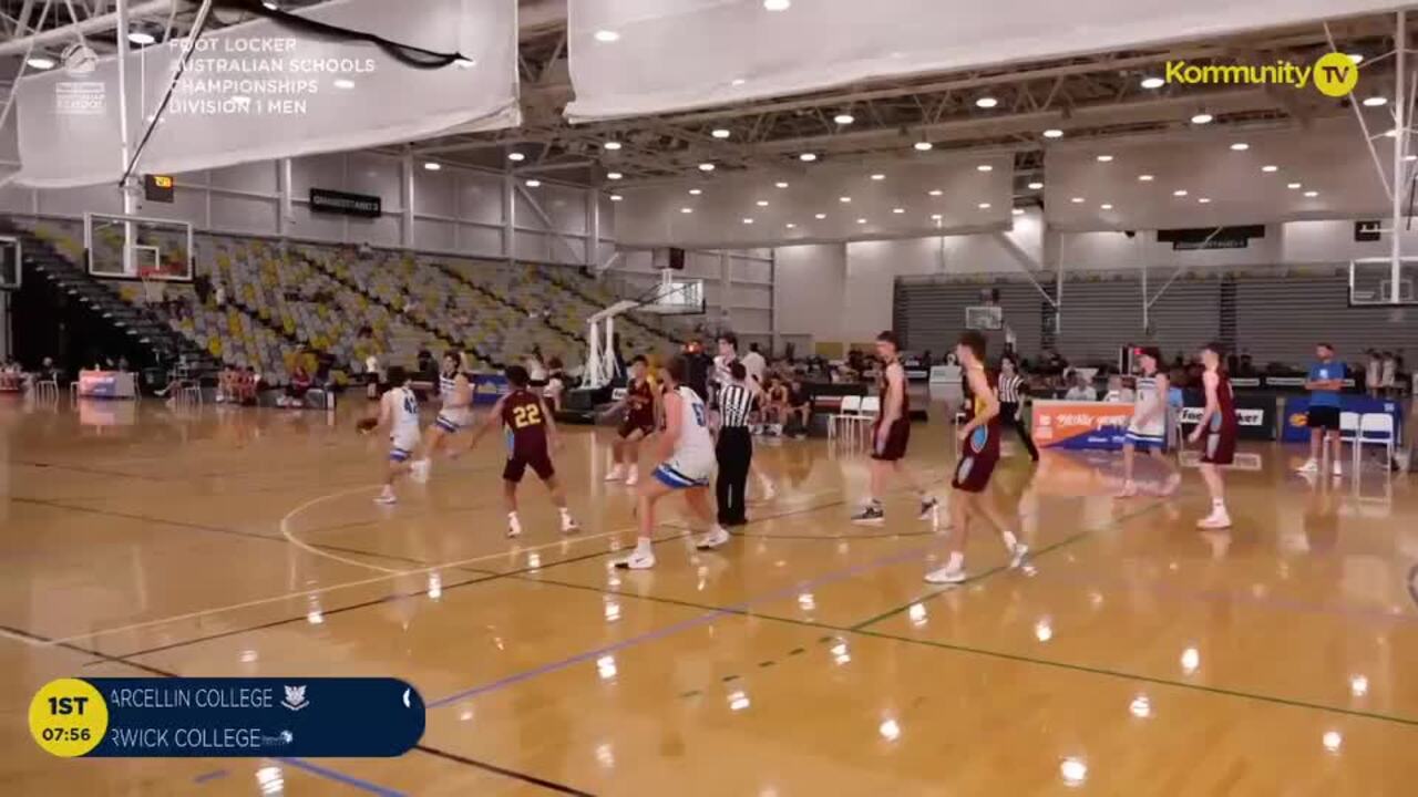 Replay: Marcellin College v Berwick College White  (U20 Men Div 1) - 2024 Basketball Australia Schools Championships Day 2