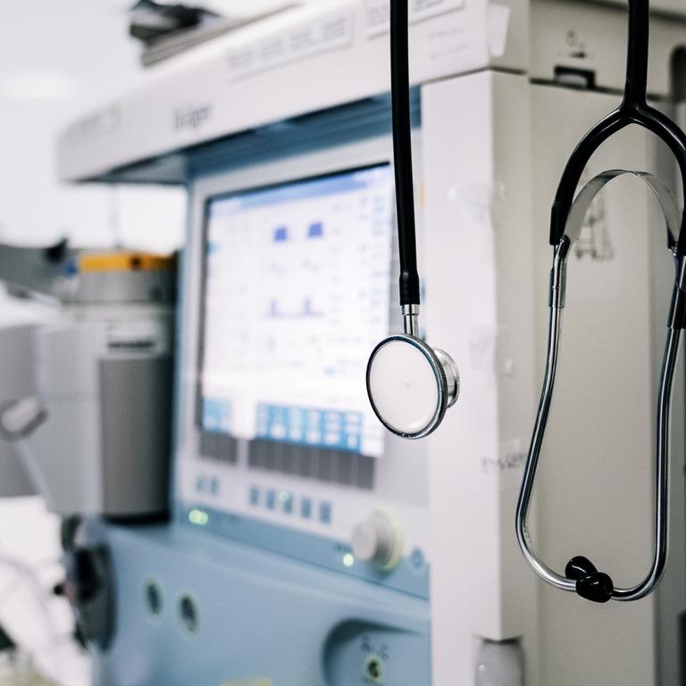 Four people in NSW are currently hooked up to ventilators (file image pictured) as they battle a deadly variant of Covid-19. Picture: ISTOCK