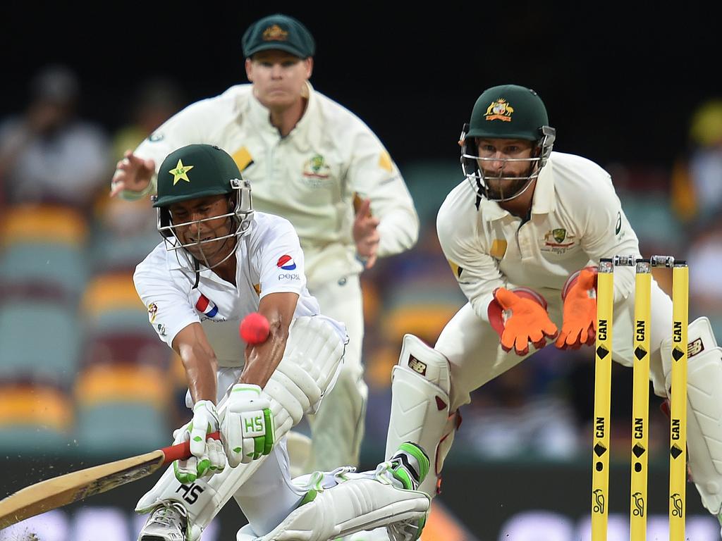 Younis Khan’s dismissal at the Gabba in 2016.