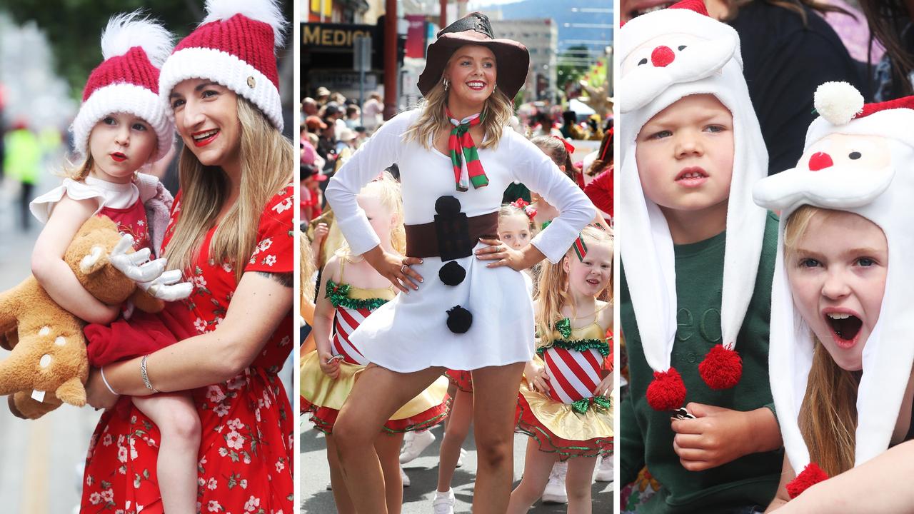 Hobart Christmas pageant makes return to city streets PHOTOS Herald Sun