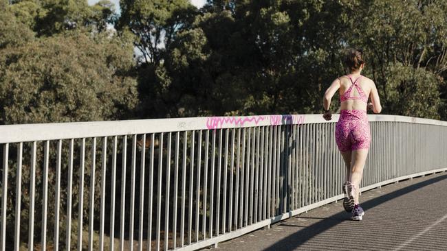 Naismith felt like dancing during her first post-Trikafta run. Picture: Bri Hammond