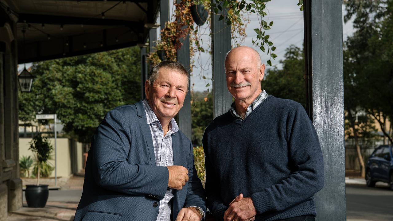 Rod Marsh (left) has passed away, aged 74. Marsh is pictured with Dennis Lillee in 2019. Picture: Morgan Sette