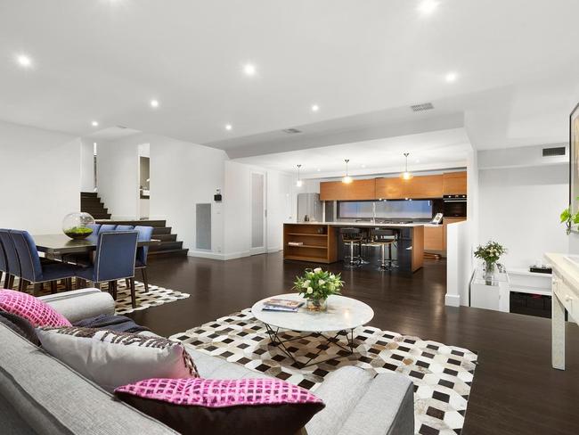 Megan Gale bought the stunning Melbourne home in 2013 for $2.375 million. Picture: Alexkarbon Real Estate